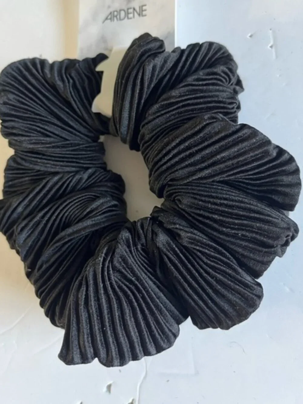 Set of 2 Hair Scrunchies - 1 Towel Scrunchie (Pre-Owned), 1 Reg Scrunchie (New)